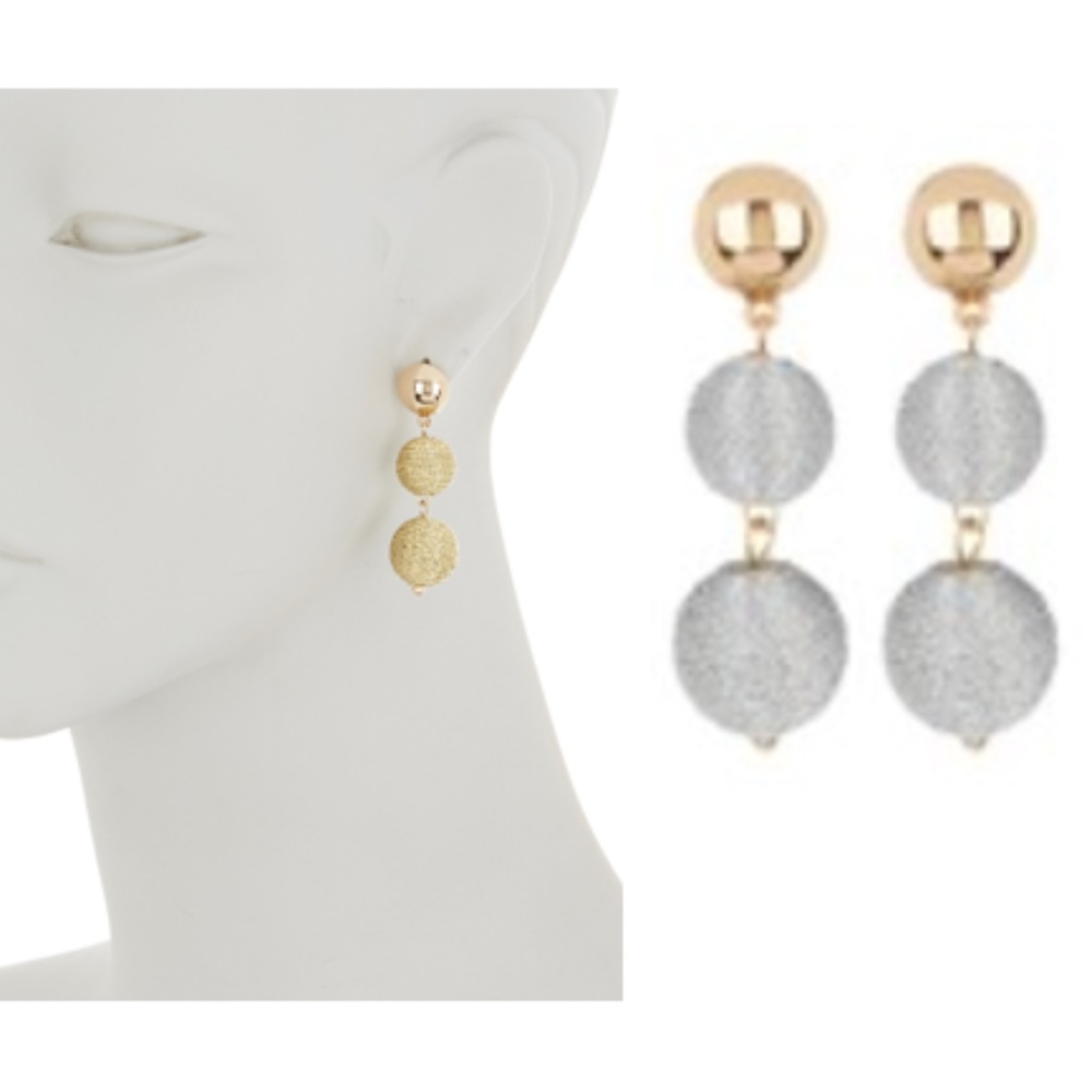 ⚡️SALE⚡️NWT Ettika Silver-Tone Wrapped Earrings